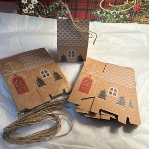 25 small Christmas gift boxes